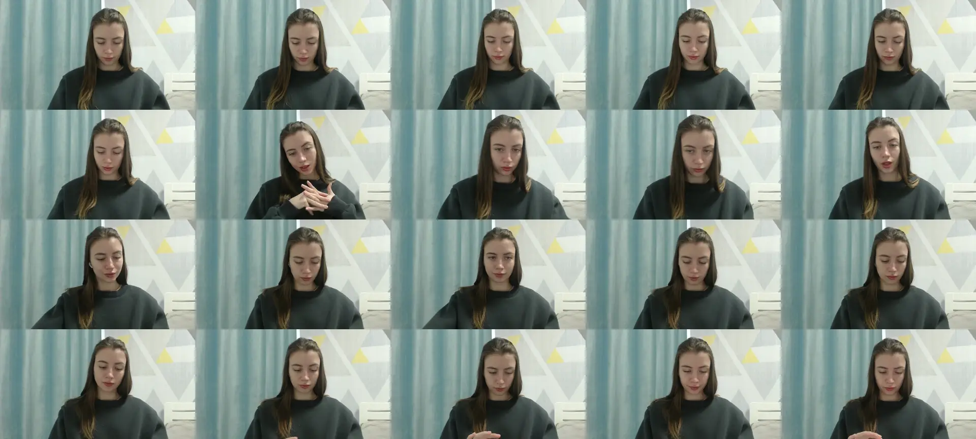 Sulfate0 photo contact sheet