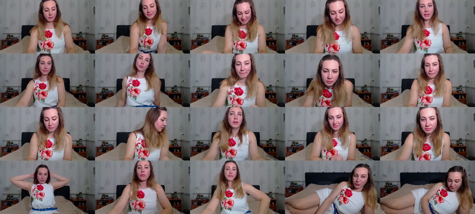 Sweet_Sabrina photo contact sheet