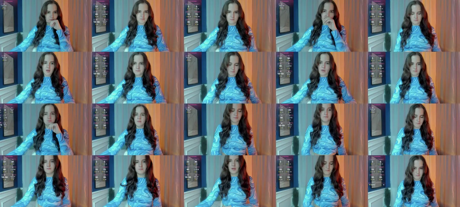 Sweety_Ni photo contact sheet