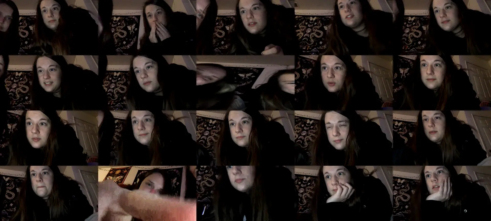 TheBoneBunny photo contact sheet