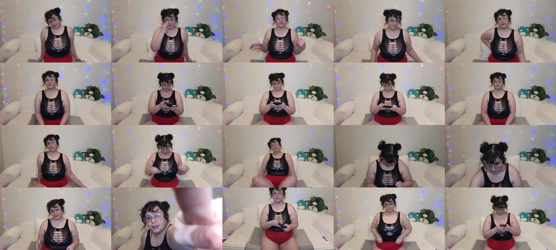 TiaLove photo contact sheet