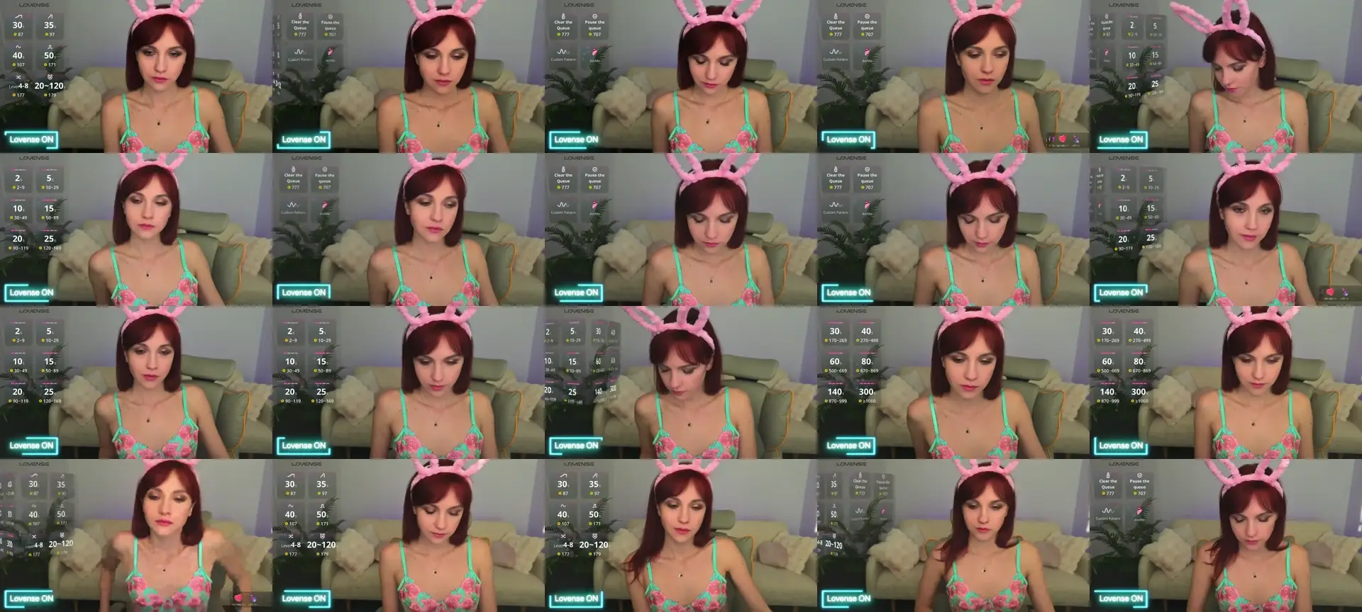 Velanique photo contact sheet