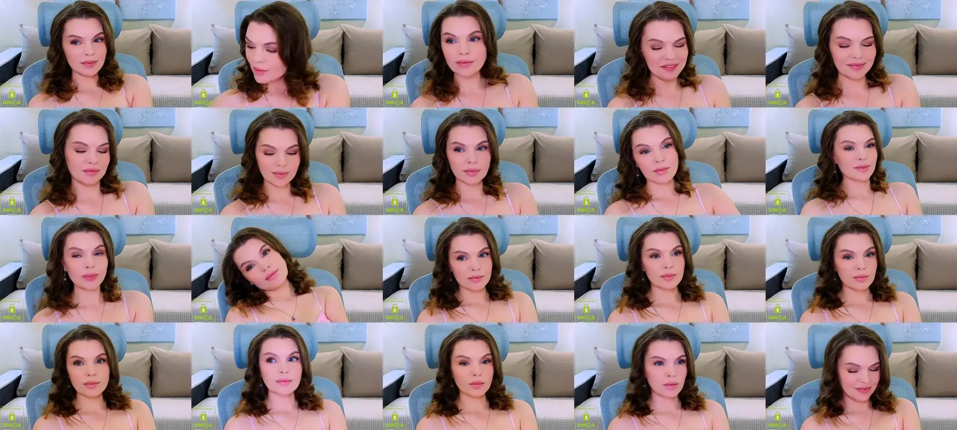 Vivia photo contact sheet