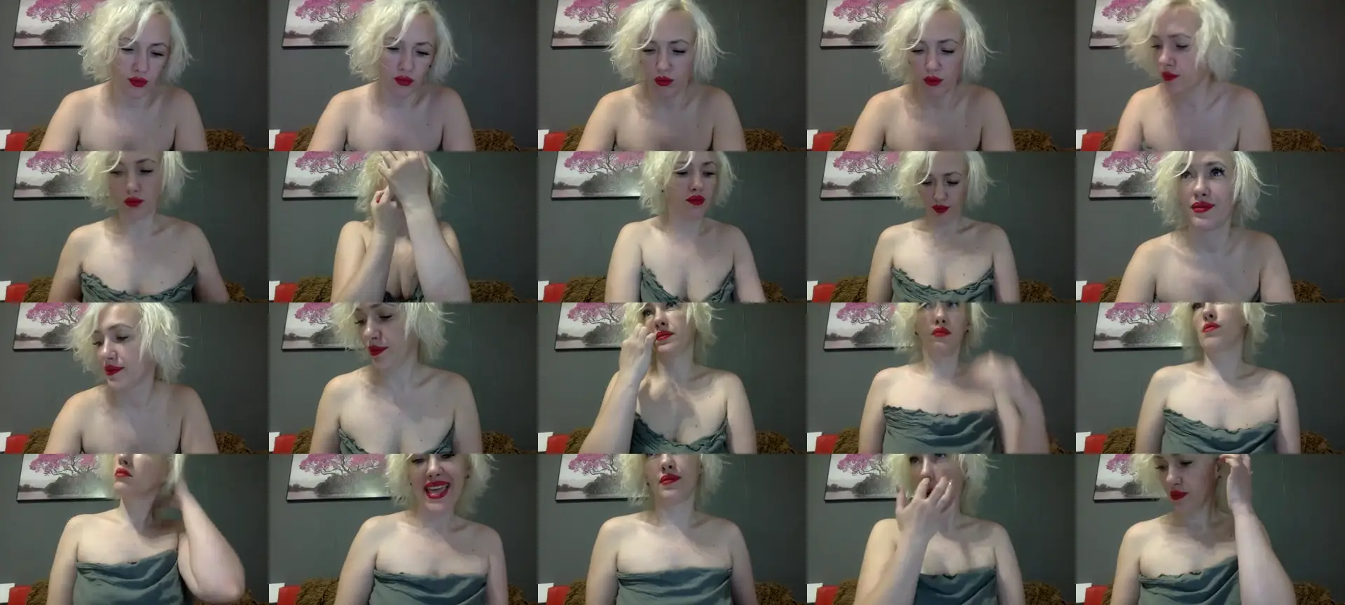 VivienShyBo photo contact sheet