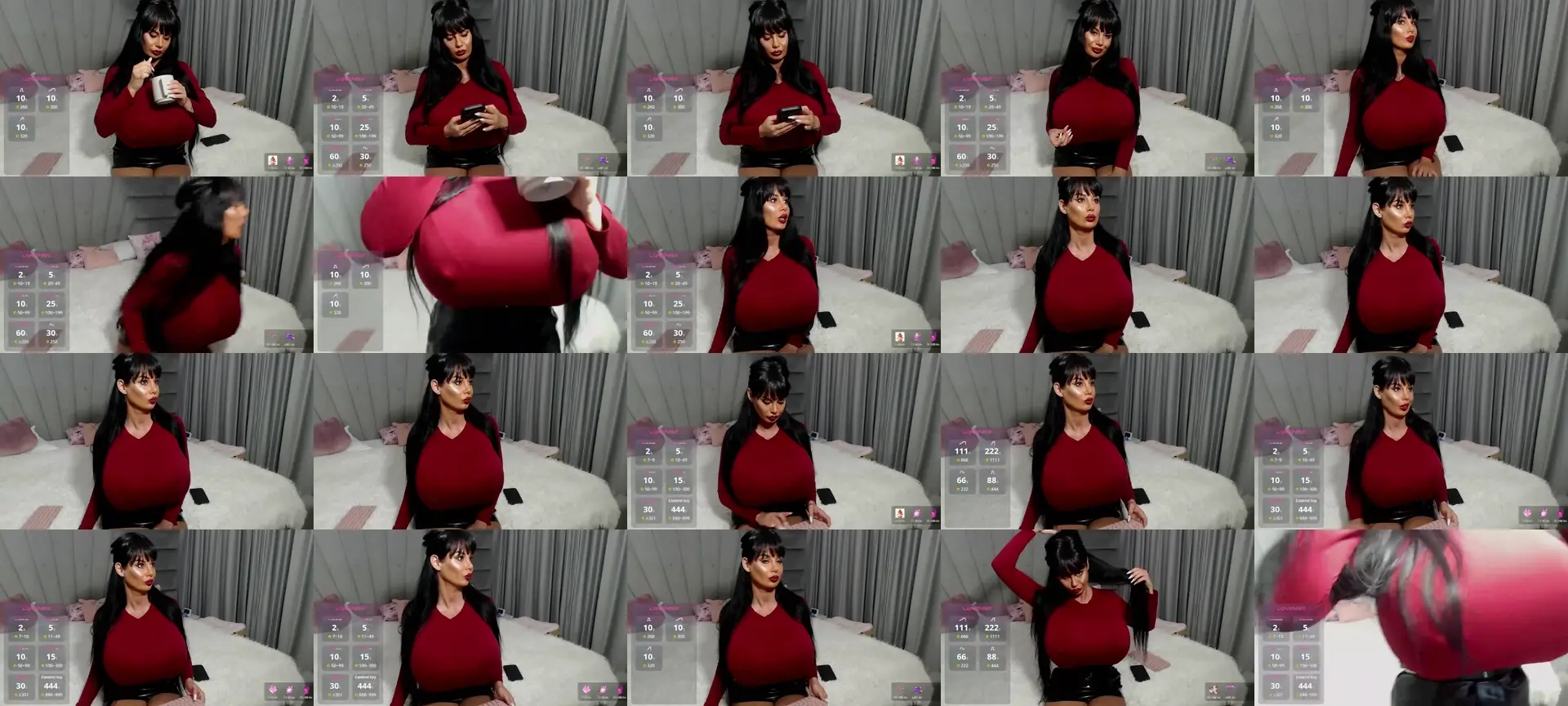 WorshipRita69 photo contact sheet