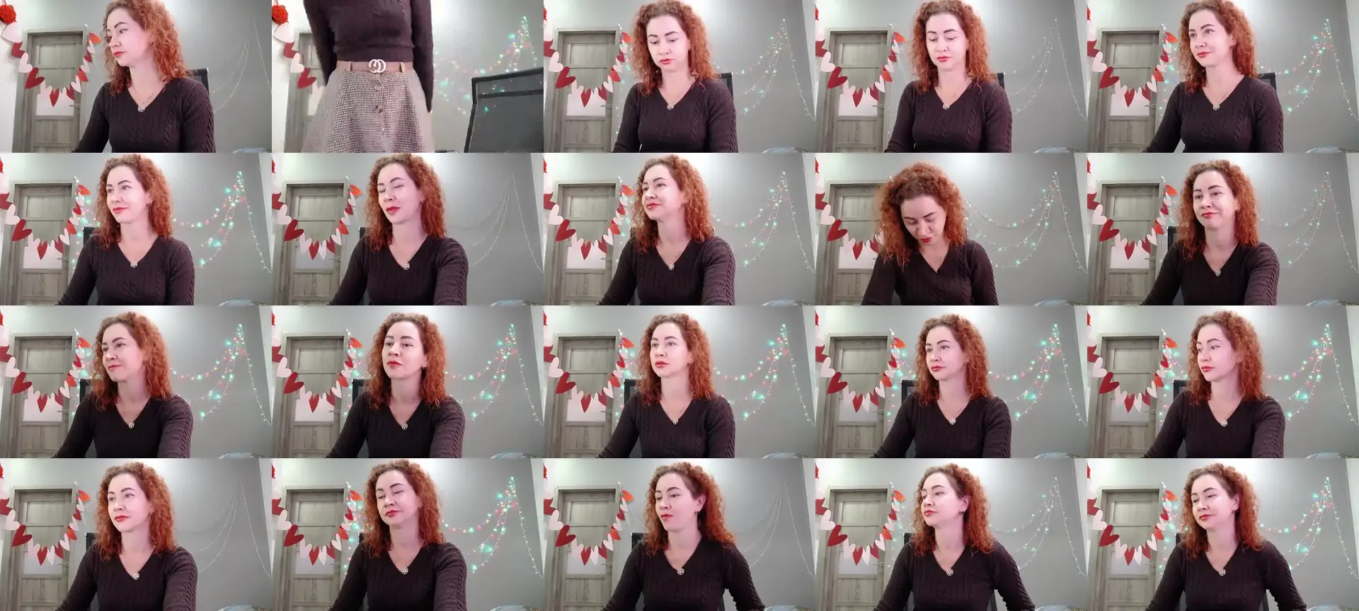 XeniaMilf photo contact sheet