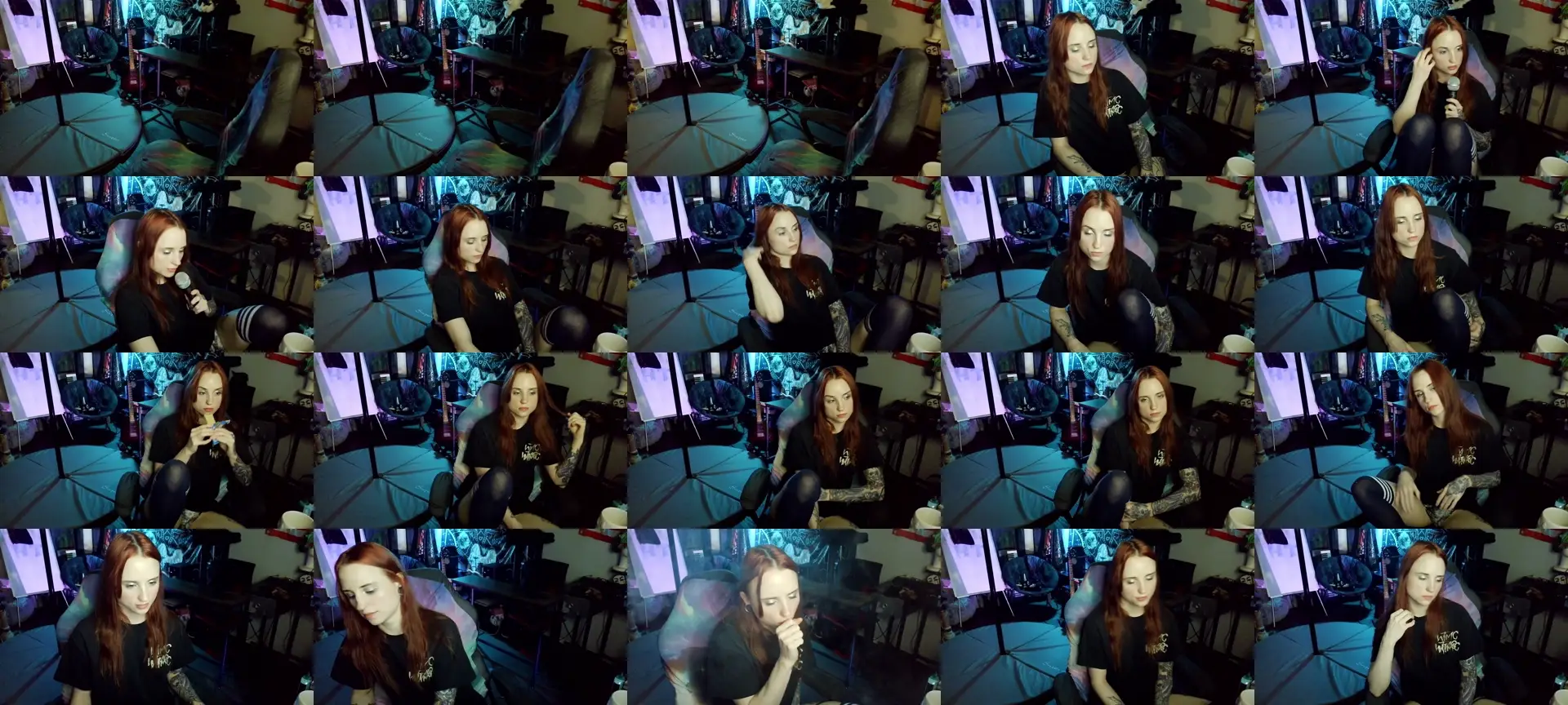 XLilithxMoonX photo contact sheet