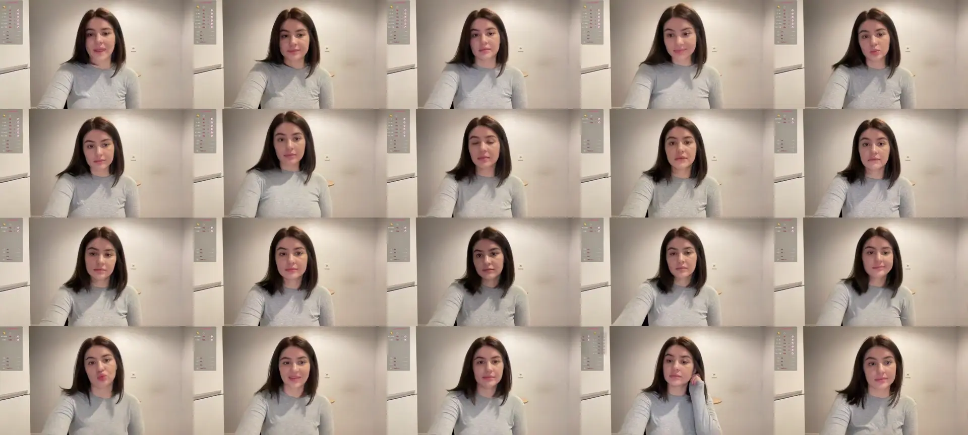 Your_AmyX photo contact sheet