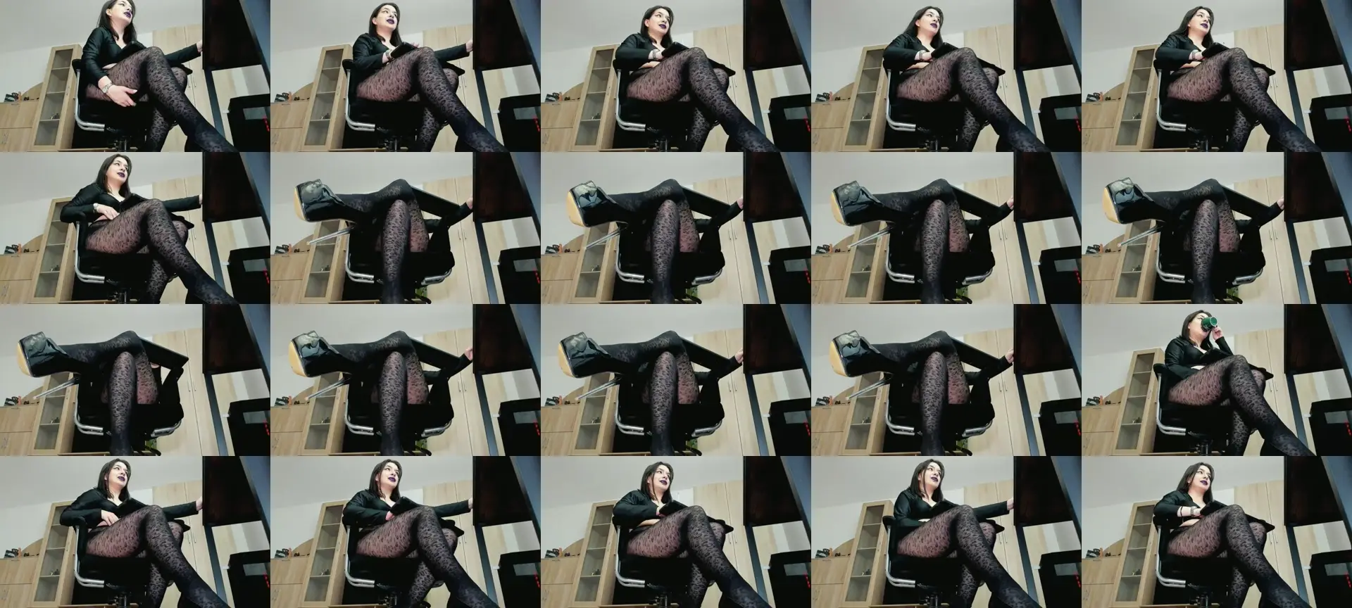 YourGoddessM photo contact sheet