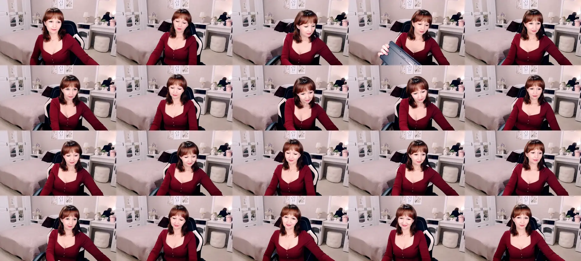 AdeleEvans1 photo contact sheet