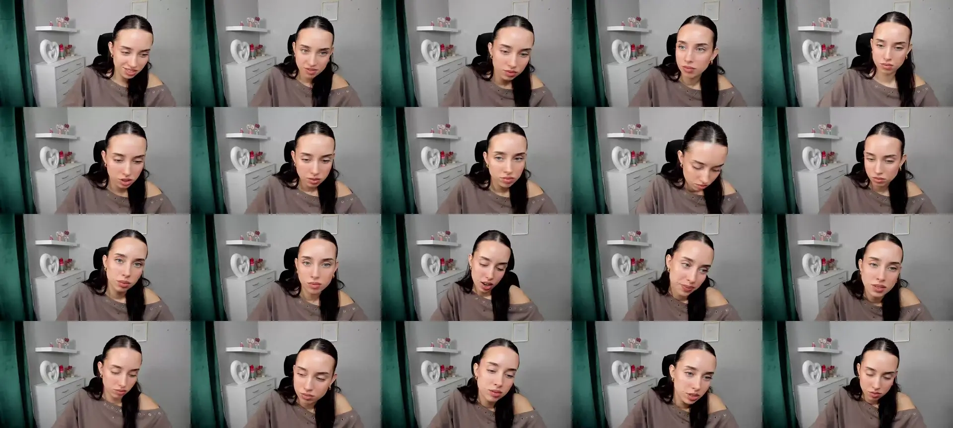 AdeleSolo photo contact sheet