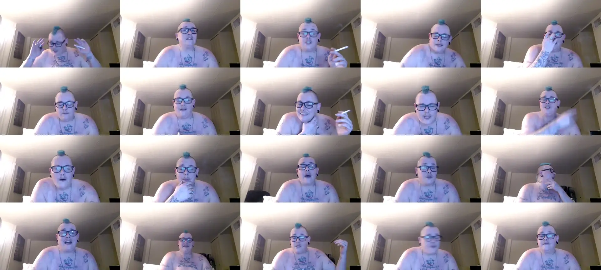 AJthePunk420 photo contact sheet