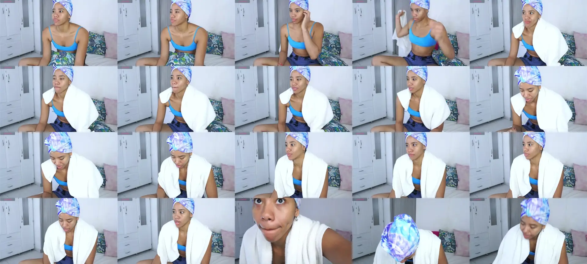 AlessaMaya photo contact sheet