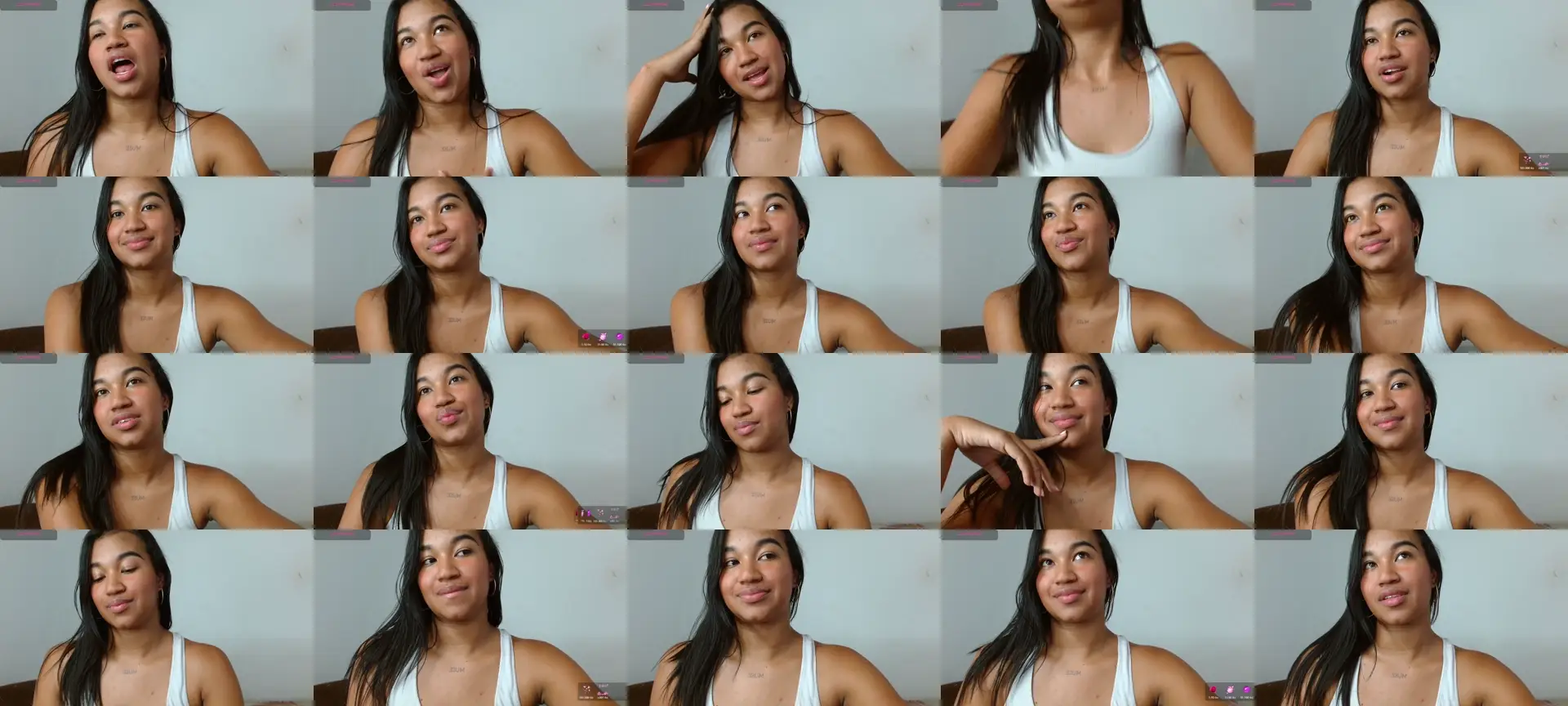 Alexaprinces photo contact sheet