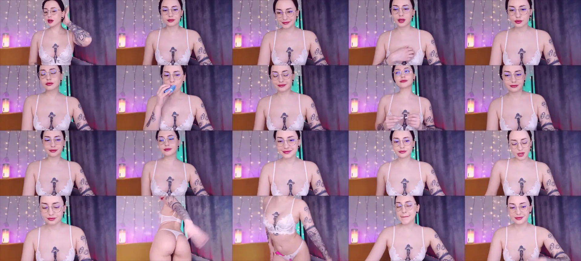 Alien_Eva photo contact sheet