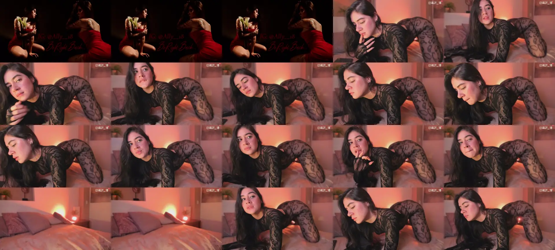 AllyAdams photo contact sheet