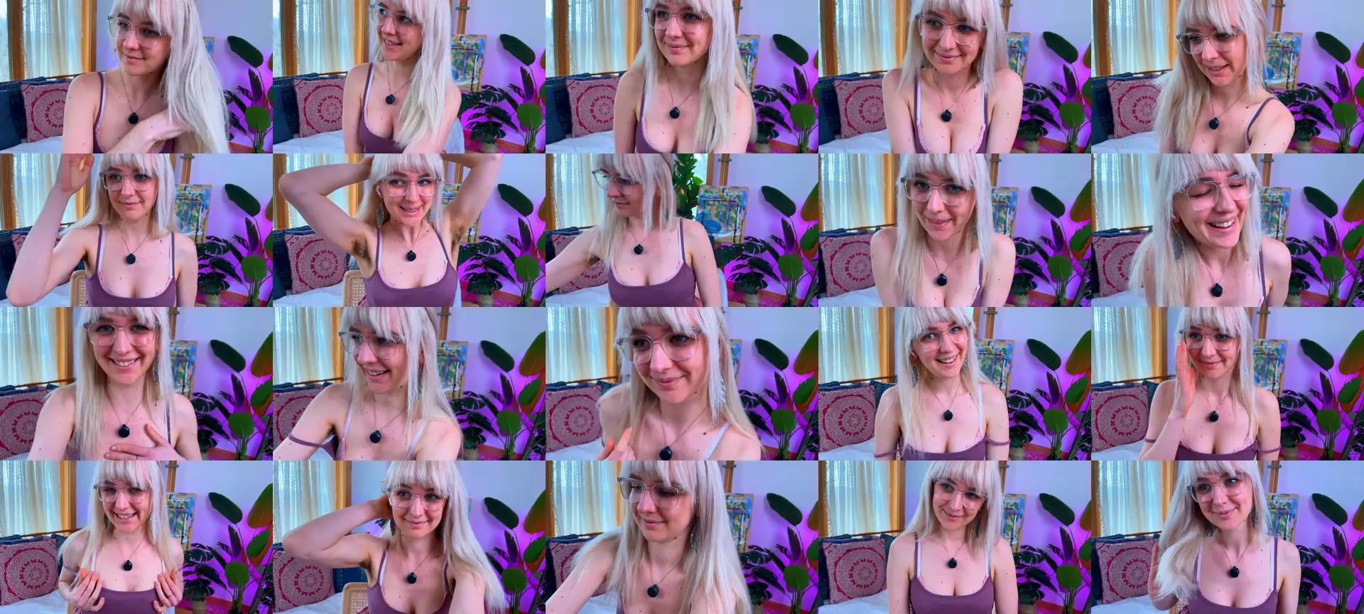 AllyElliot photo contact sheet