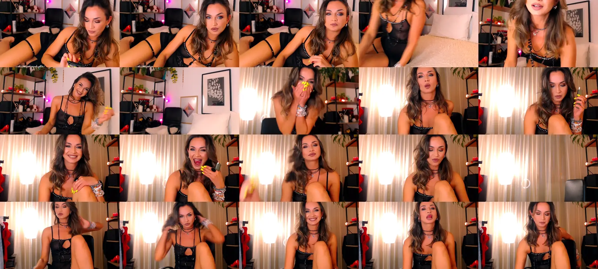 AndreaWoow photo contact sheet