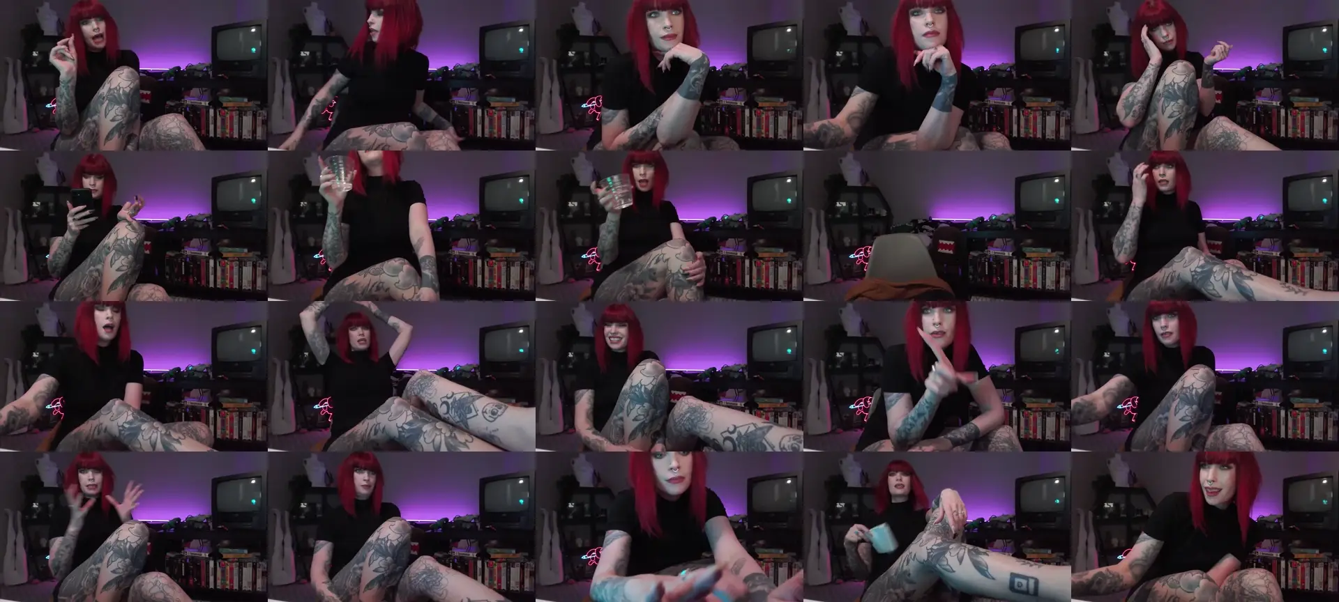 AnnaMidnght photo contact sheet