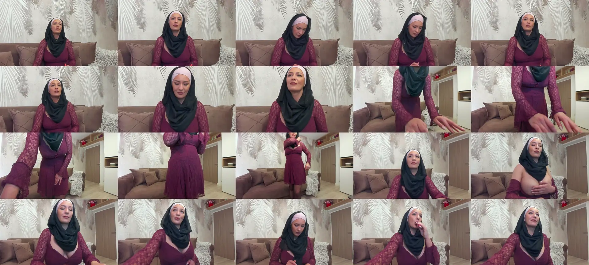 Arabian_Woman photo contact sheet