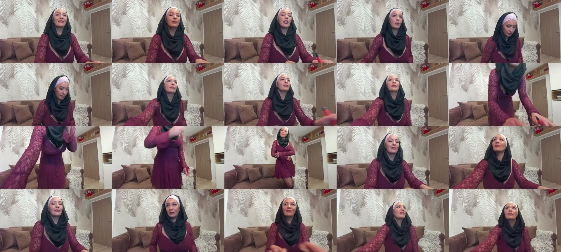 Arabian_Woman photo contact sheet