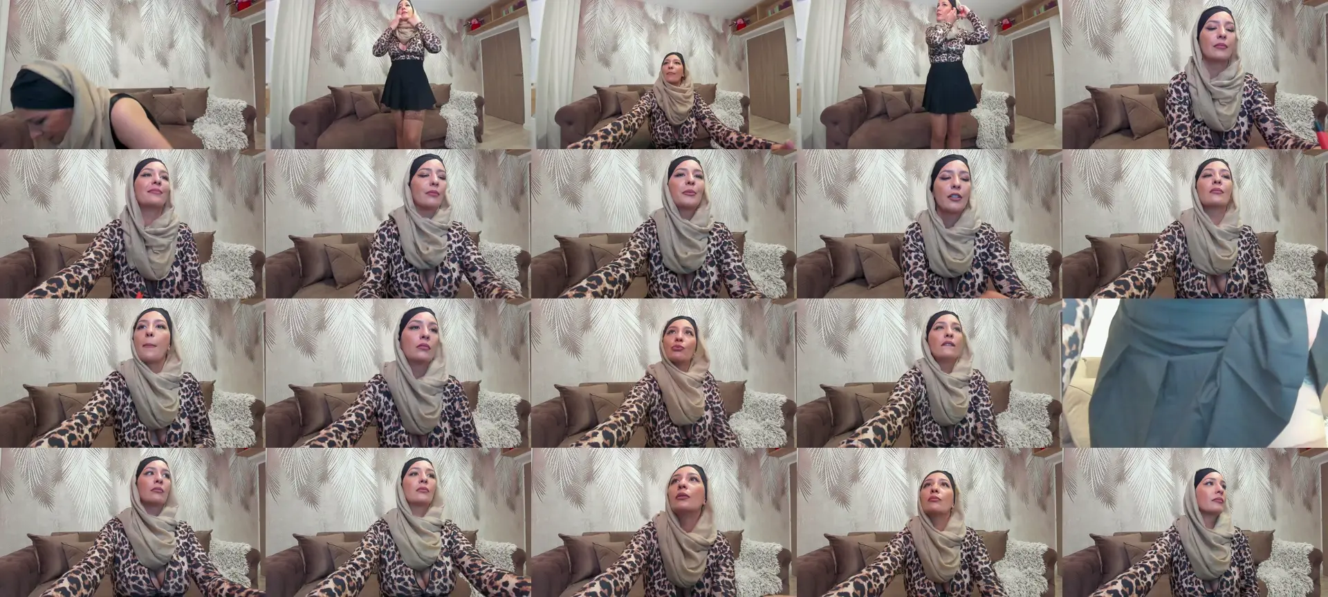 Arabian_Woman photo contact sheet