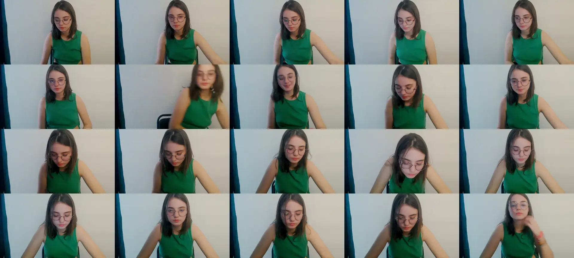 Azumi_chan photo contact sheet