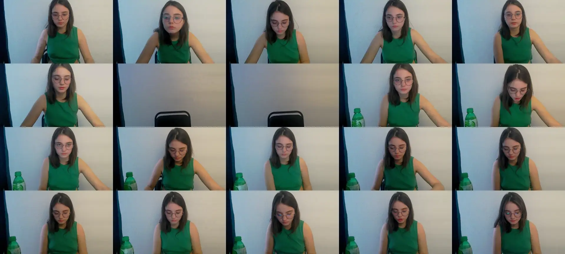 Azumi_chan photo contact sheet