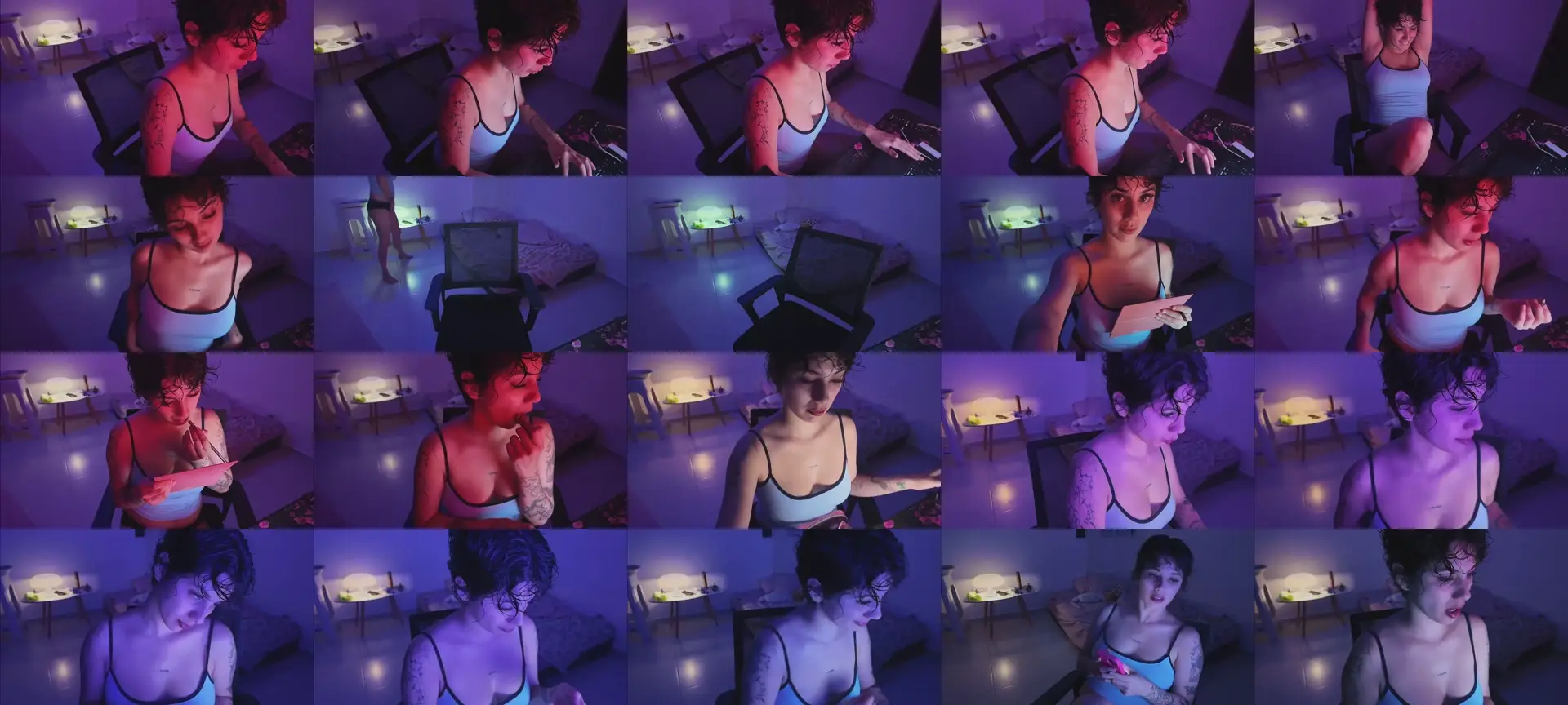 Bandidxxx photo contact sheet