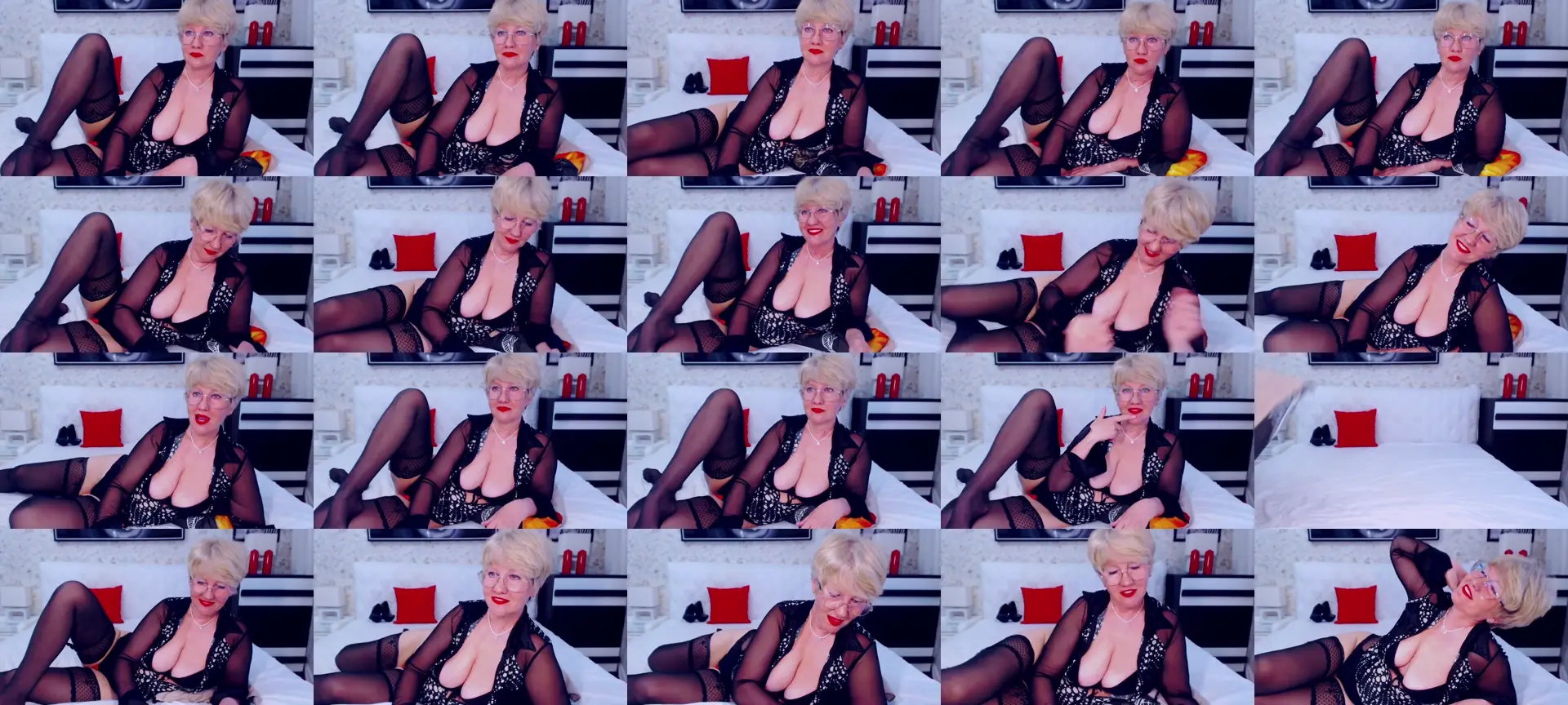 Blondematurex photo contact sheet