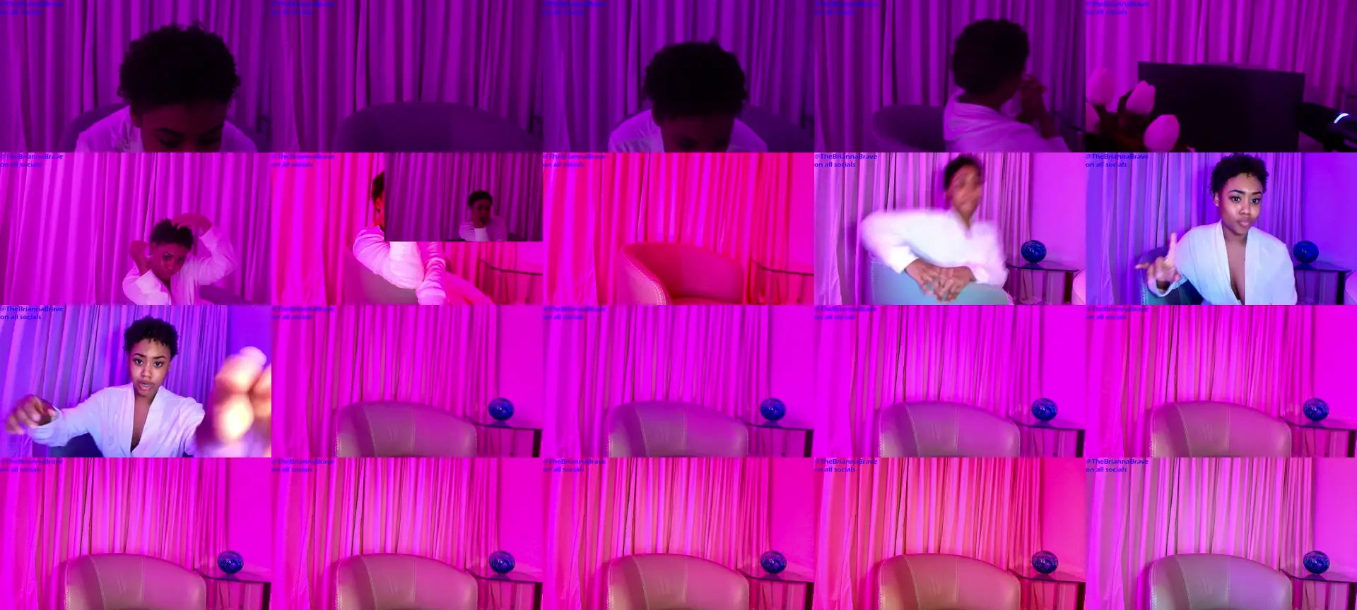 Briannabrave photo contact sheet