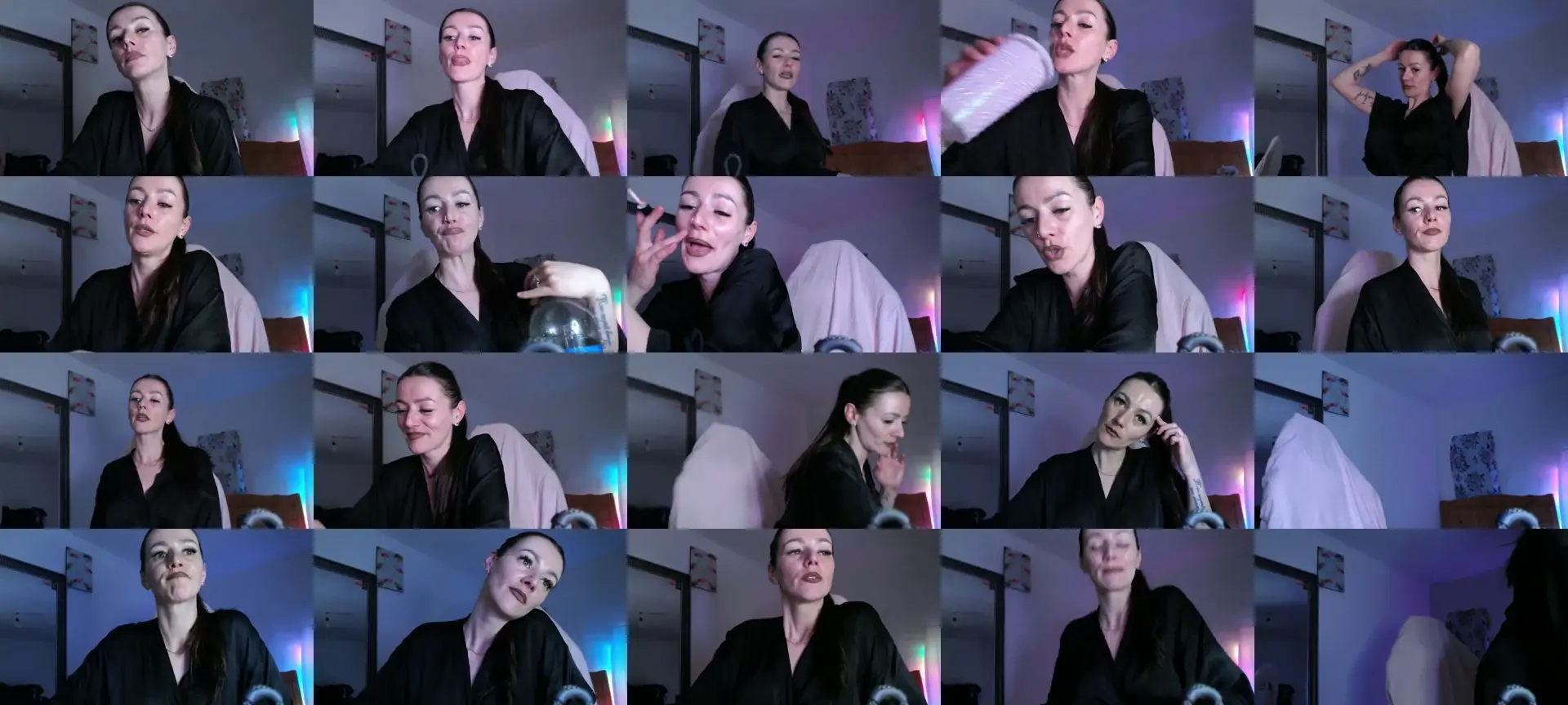 BritneyDivine photo contact sheet