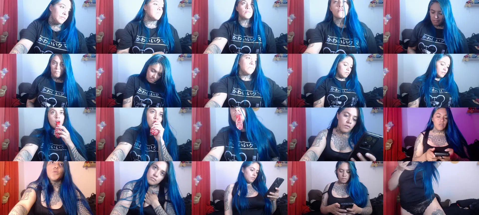 Bubbles_star photo contact sheet