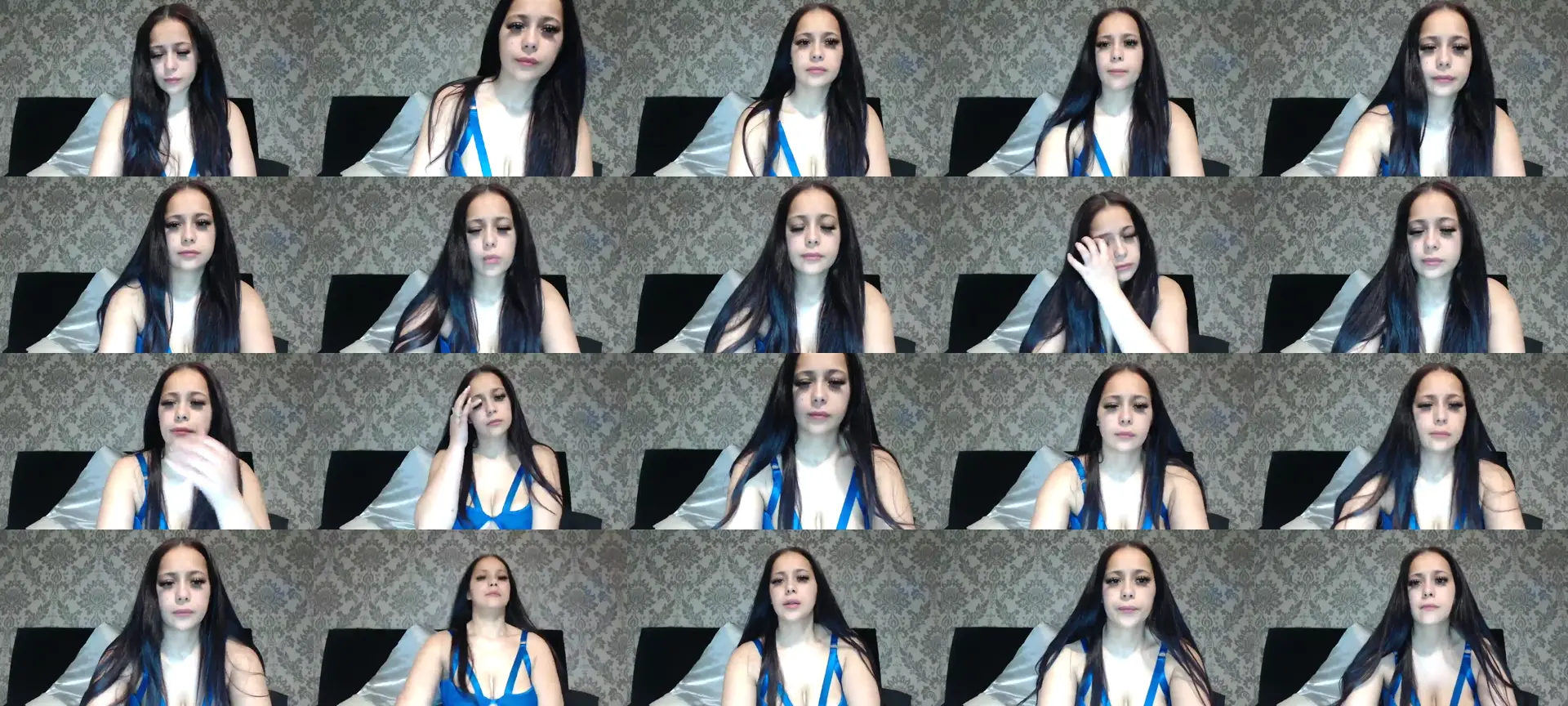 Carameltwirlx photo contact sheet