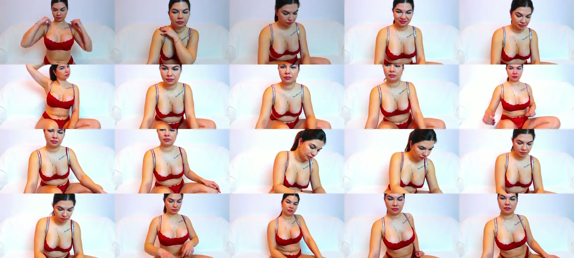 Charlotehot4u photo contact sheet