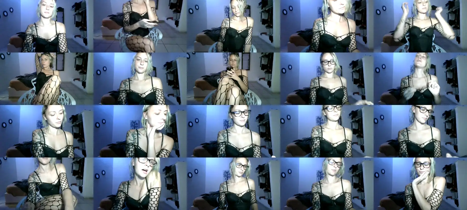 Cherryblushxo photo contact sheet