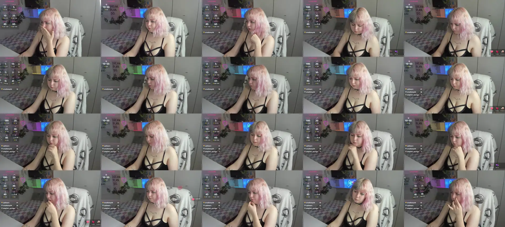 CherryBounce photo contact sheet