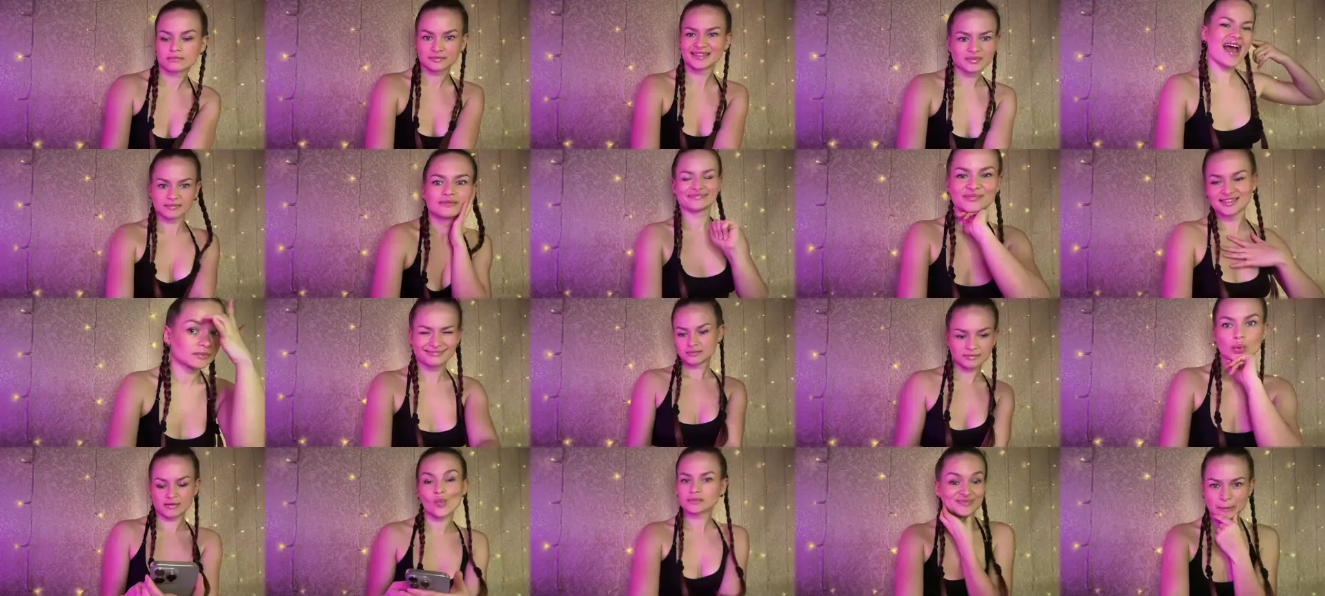 Cherrymaniak photo contact sheet