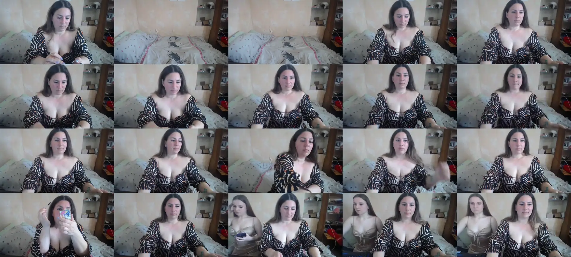 ChrystalBella photo contact sheet