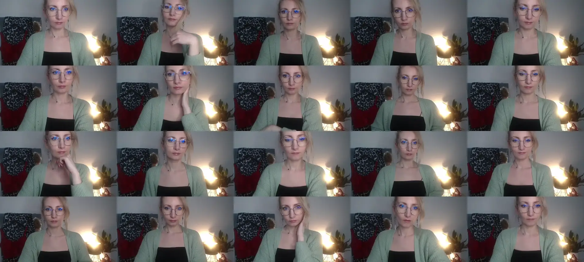 Cinderellaxo photo contact sheet