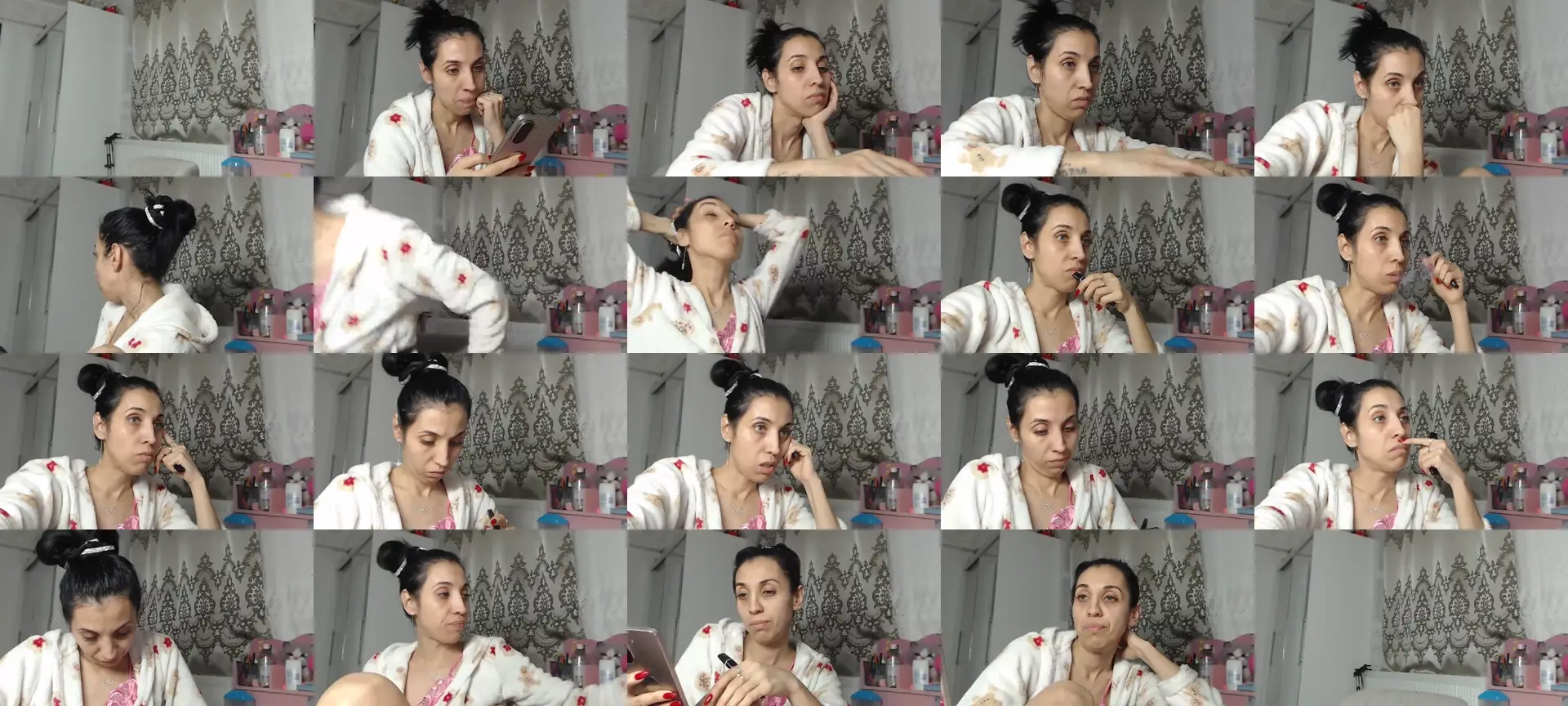 Claragreen33 photo contact sheet