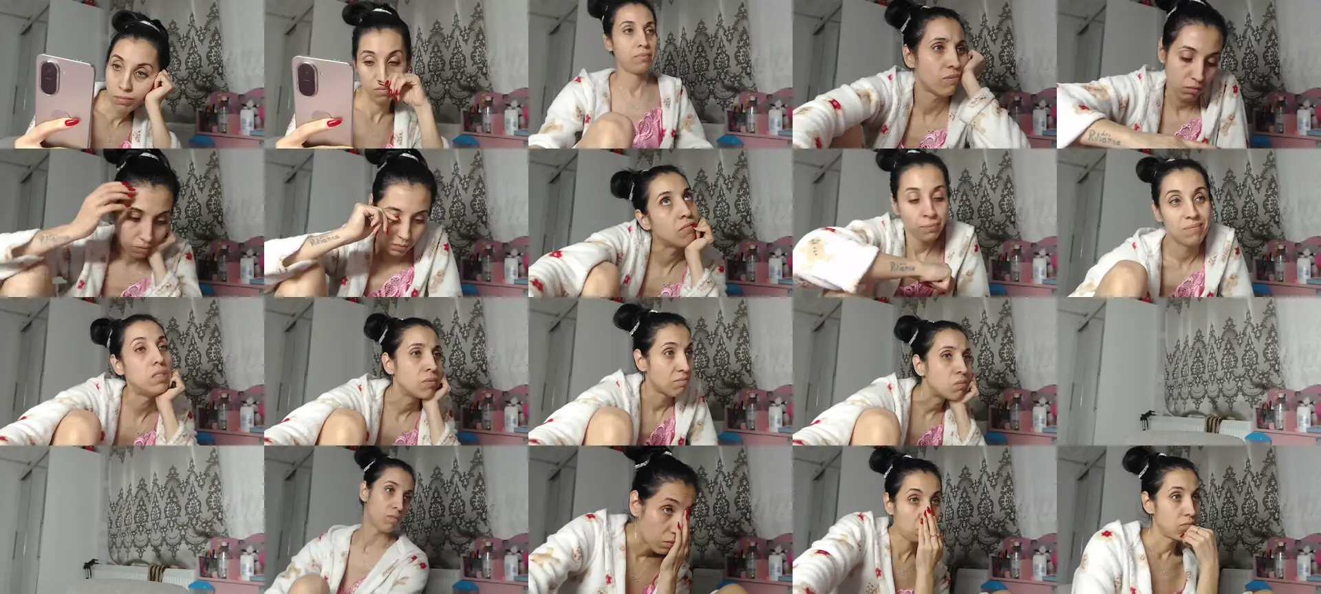 Claragreen33 photo contact sheet