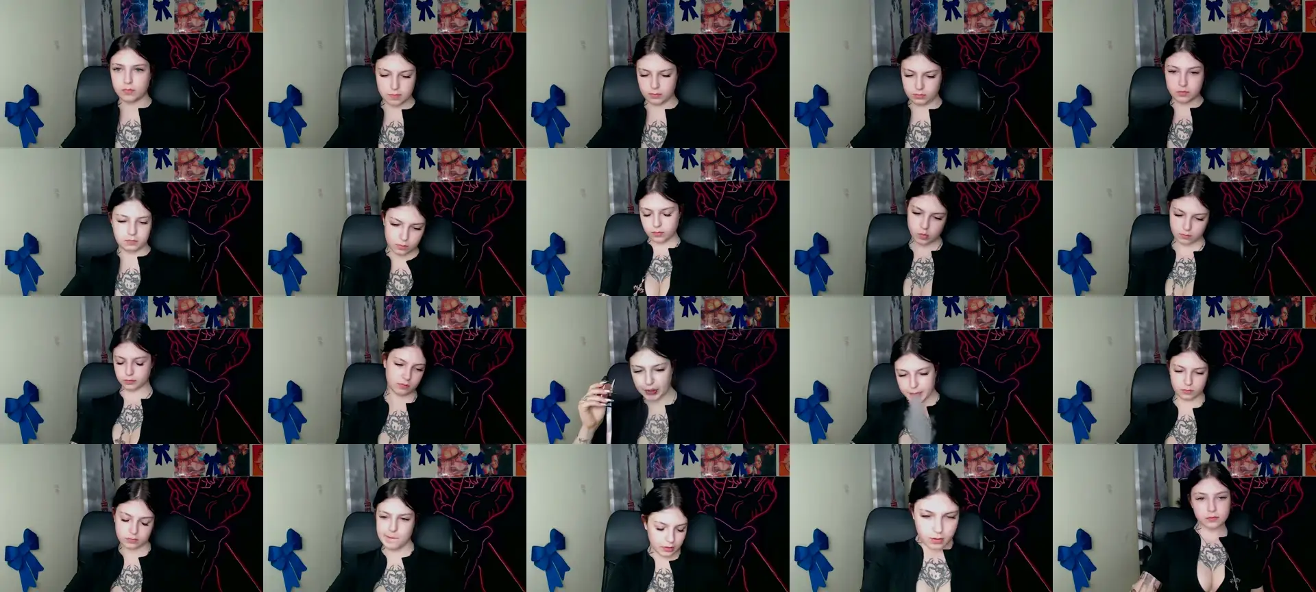 CrazyCherry photo contact sheet