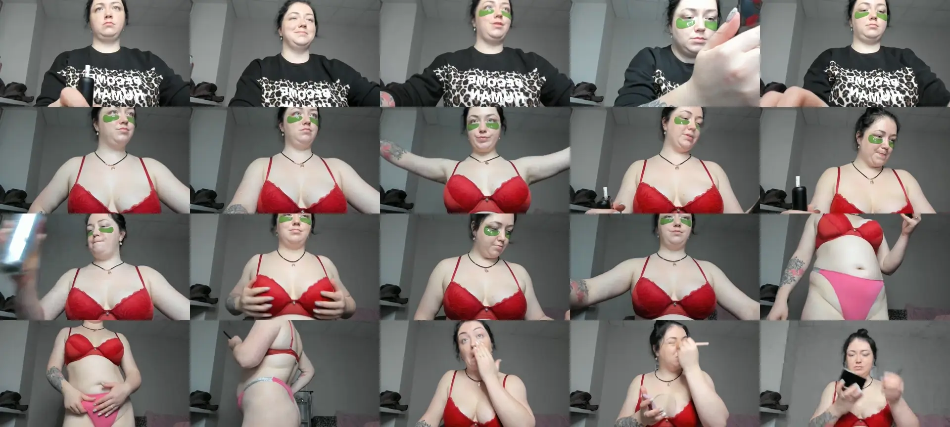 CrazzyFairy photo contact sheet