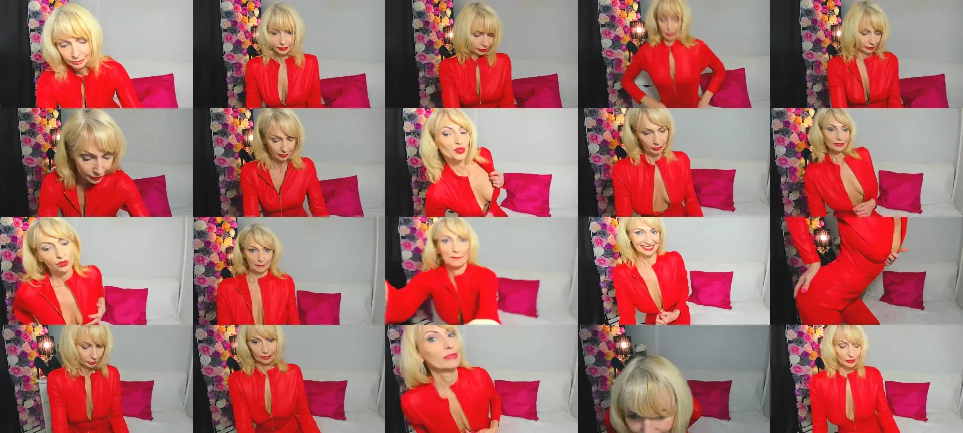 CrystalClassy photo contact sheet