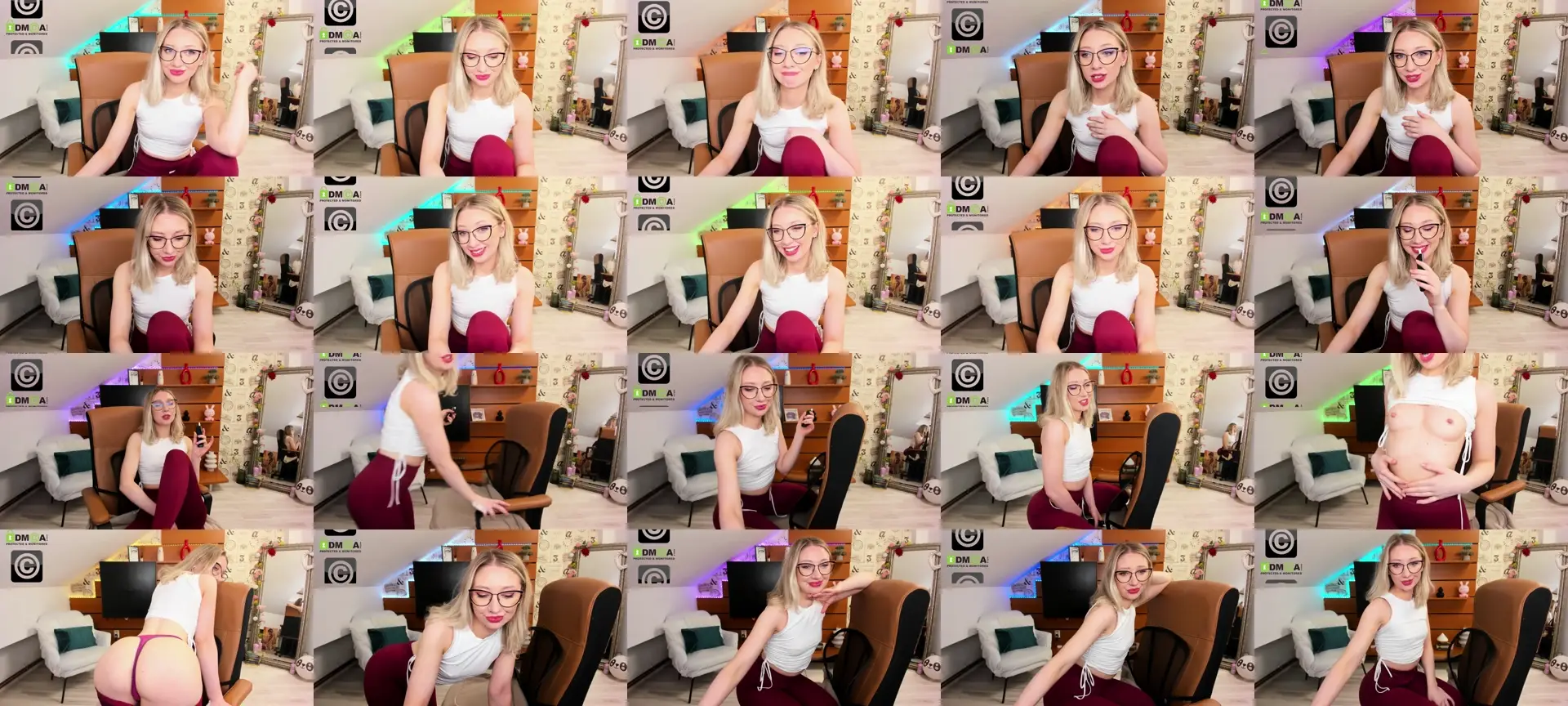 DaisyLi photo contact sheet