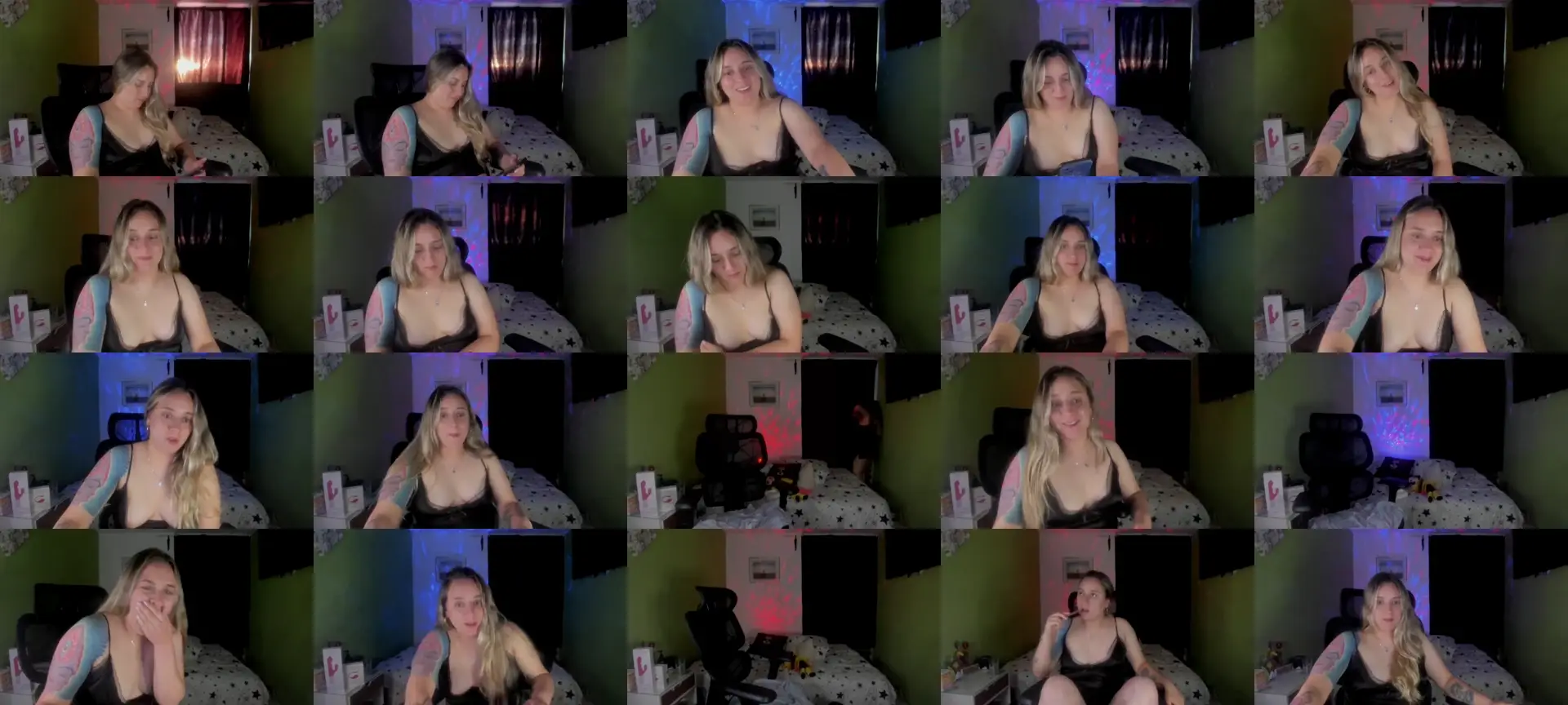 Dalila333 photo contact sheet