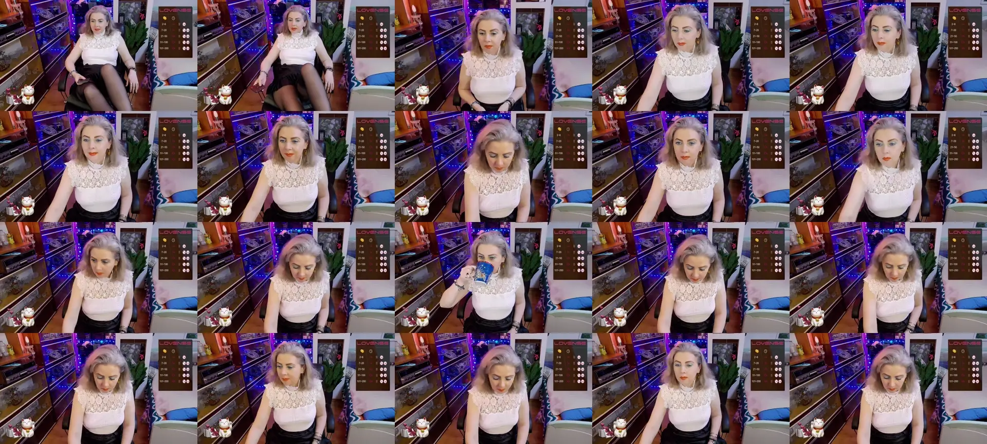 Delicecatmyau photo contact sheet