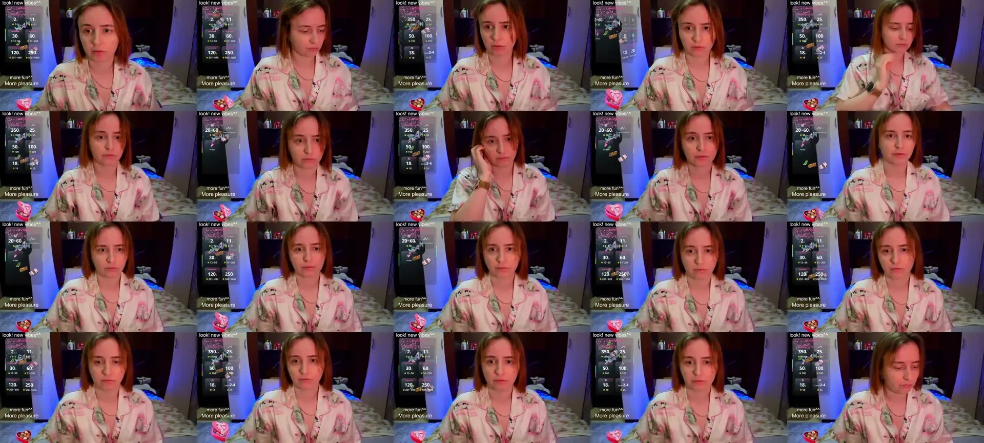 DerrieStar photo contact sheet