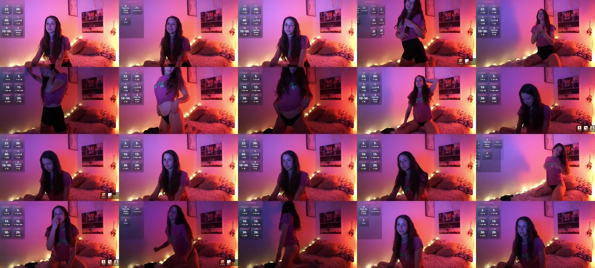 Dina_camgirl photo contact sheet